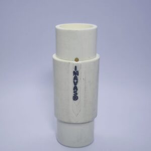 Válvula antirretorno blanca sifón